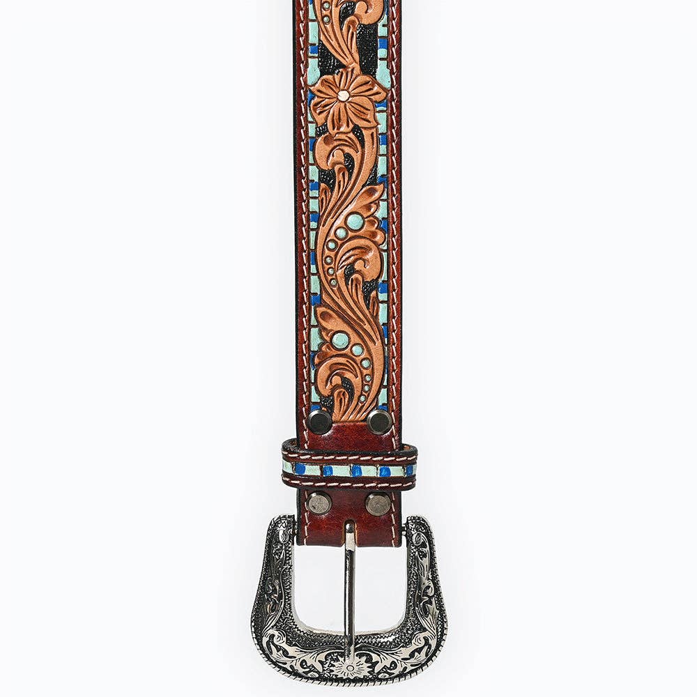 Ceinture | Fleuri Tooling Bleu