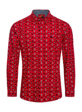 Charger l'image dans la galerie, Rodeo Clothing | Chemise | Red Aztec