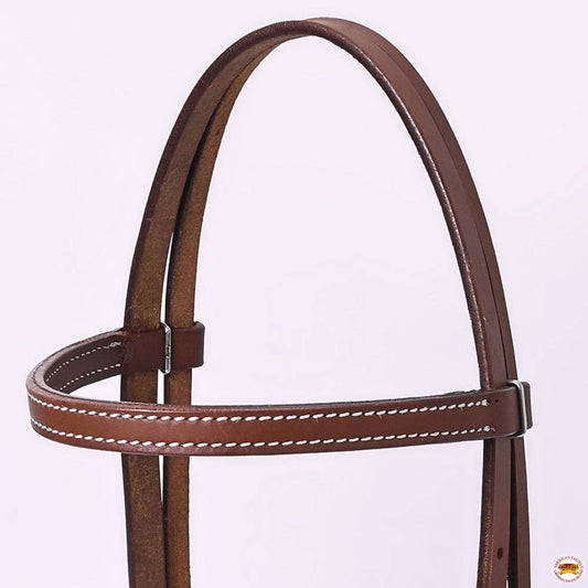 Sidepull Headstall | Rawhide Leather