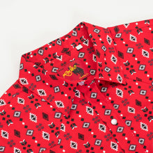 Charger l'image dans la galerie, Rodeo Clothing | Chemise | Rouge Aztec (M, L, XL)