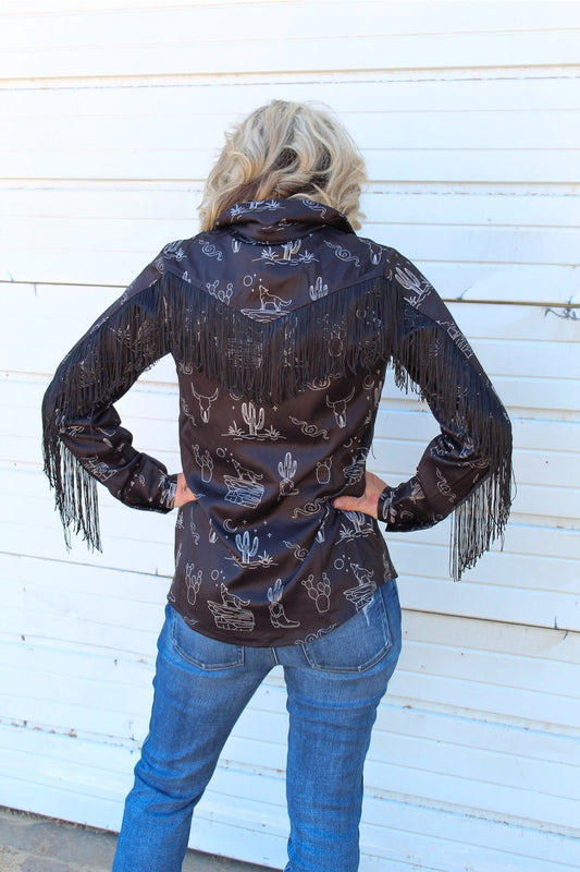 Rowdy | Shirt | Desert Franges