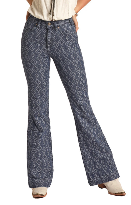 Rock & Roll | Jacquard Aztec Trouser