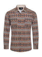 Charger l'image dans la galerie, Rodeo Clothing | Chemise | Tan Aztec (XL & XXL)