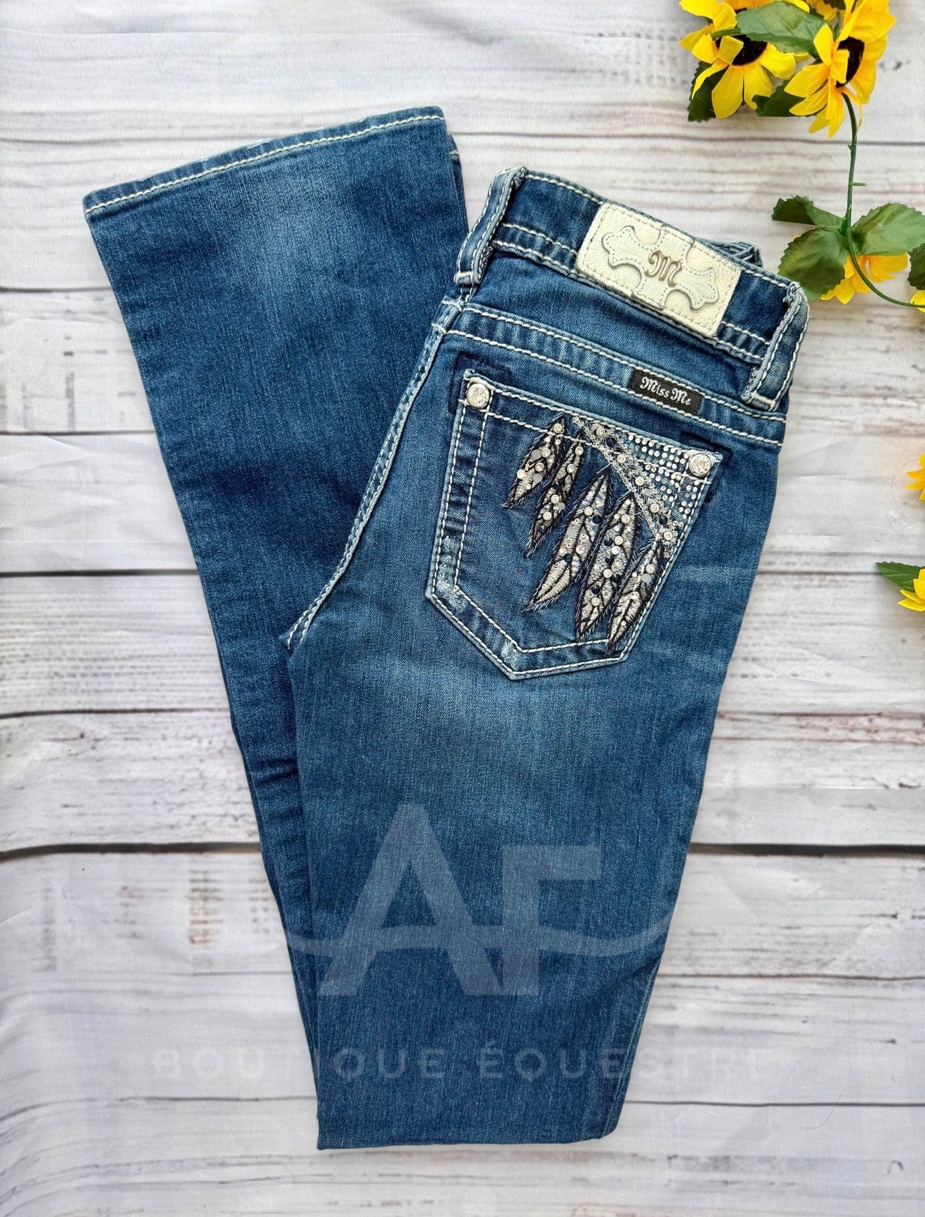 Miss Me | Bling Feathers | 25x34