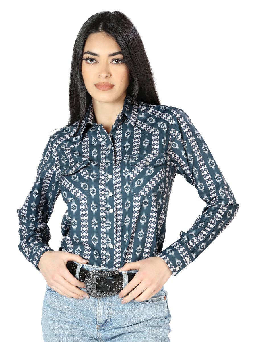 El General | Shirt | Aztec Blue