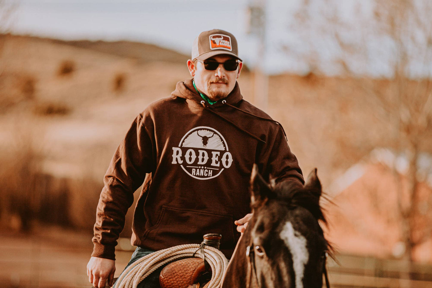 Rodeo Ranch | Coton Ouaté | Brushy Chocolate Brown