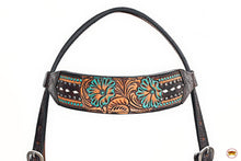 Load the image into the gallery, BIENTÔT DISPONIBLES | Ensemble | Explosion Turquoise & Buckstitch Blanc