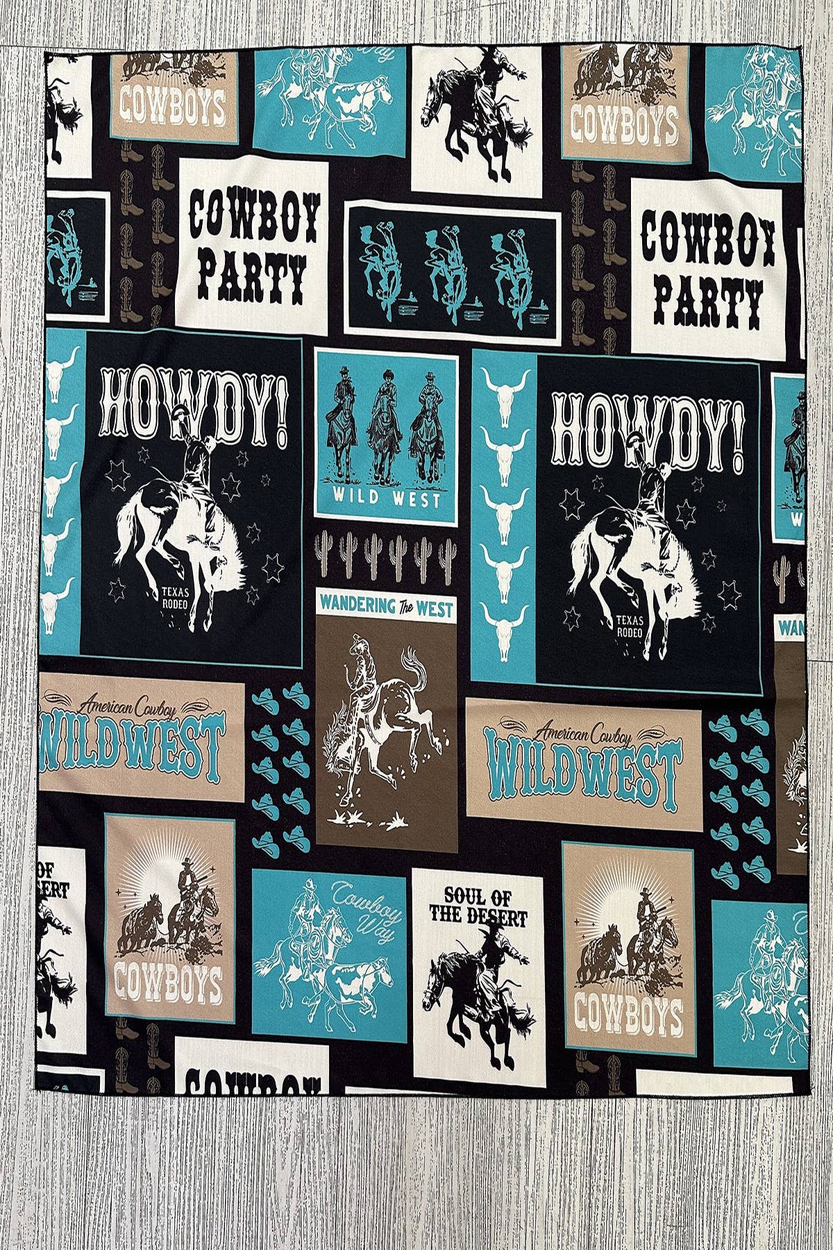 Wild Rag | Blue Viviana Western Patch