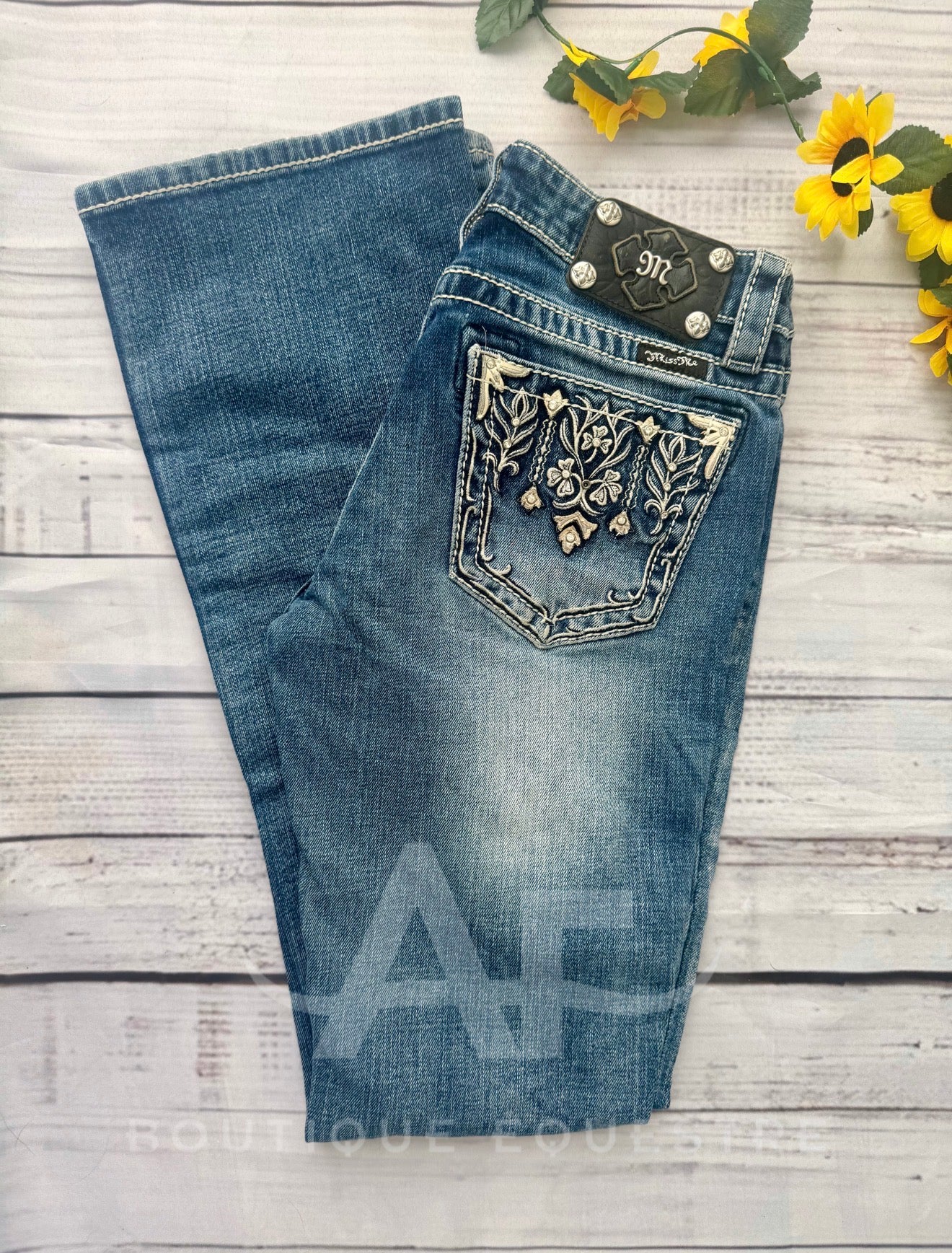 Miss Me | Floral Feather | 27x34