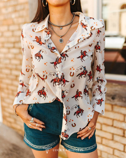 L&B | Chemise | Cream Horse