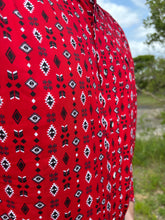 Charger l'image dans la galerie, Rodeo Clothing | Chemise | Red Aztec