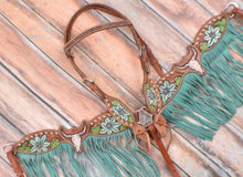 Charger l'image dans la galerie, Ensemble | Steer Skull & Cactus Turquoise