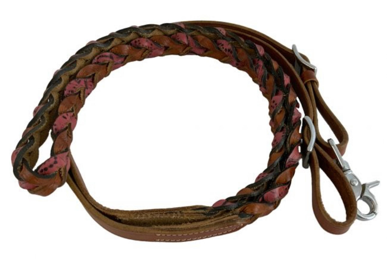 Selle Western Barrel En Cuir - Peau De Vache - Taille 12 à 18 Pouces