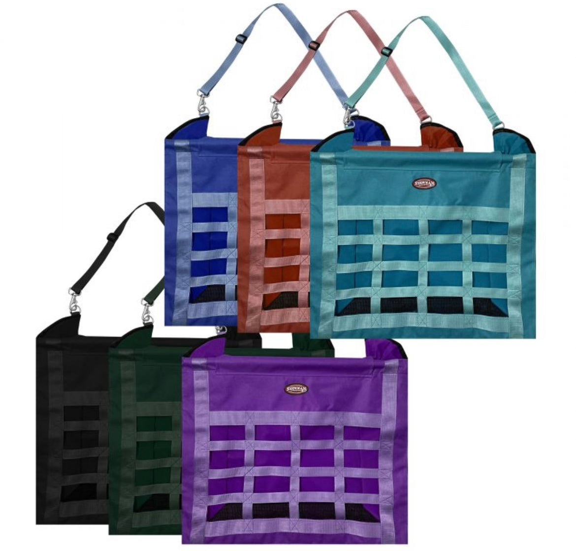 Sac à Foin Slow Feeder Imperméable Pour Chevaux, Chèvres, Moutons - Neuf, Anti-gaspi
