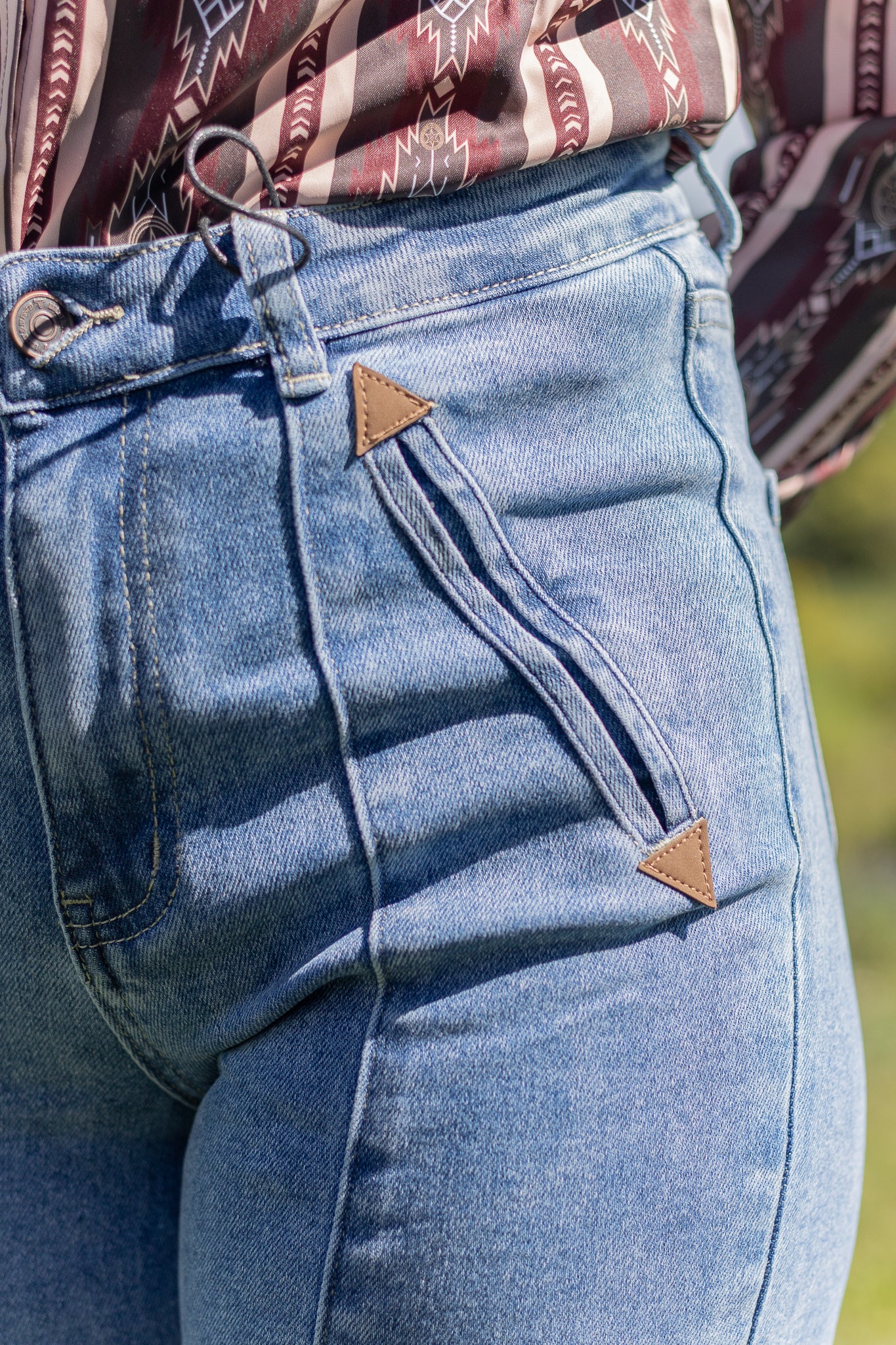 L&B | High Crease Wide Leg Trouser