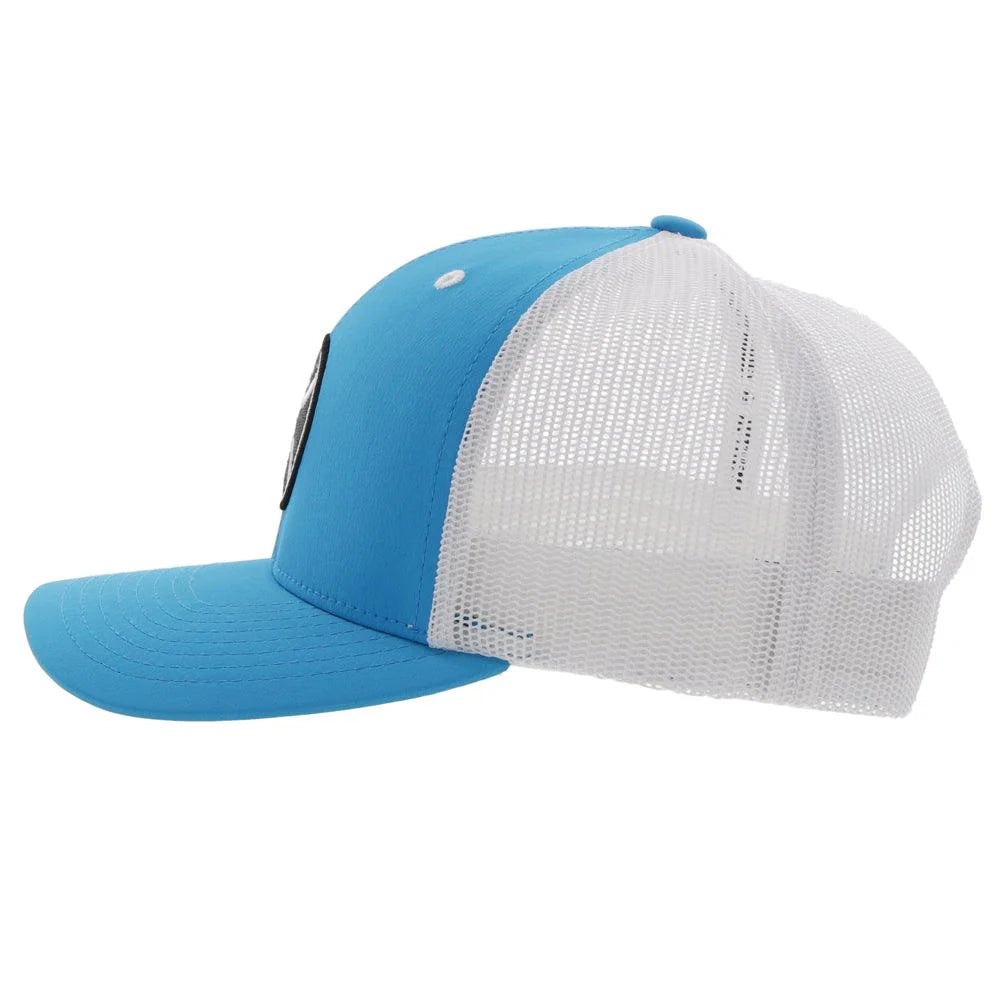 Hooey | Hat | Primo Blue/White Snapback