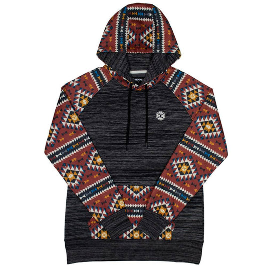 Hooey | Coton Ouaté | Summit Charcoal Aztec