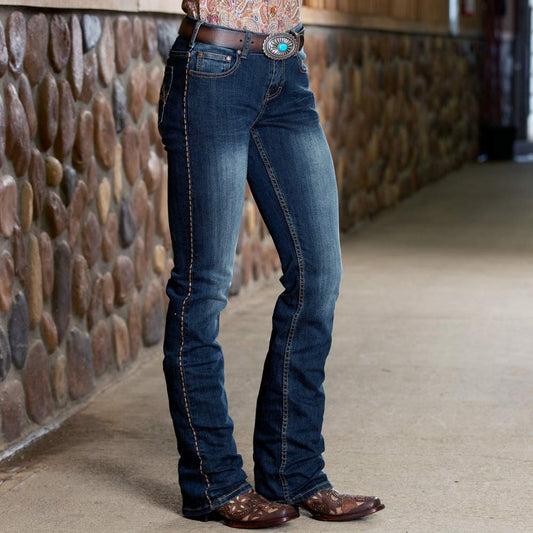 Cowgirl Tuff | Western Edge Dark | 29x33