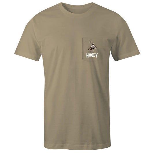 Hooey | T-Shirt | Cheyenne Tan Pocket (L & XXL)
