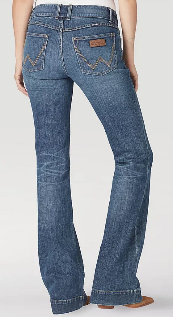 Wrangler | Retro Mae Devon Wide Trouser | 15x36