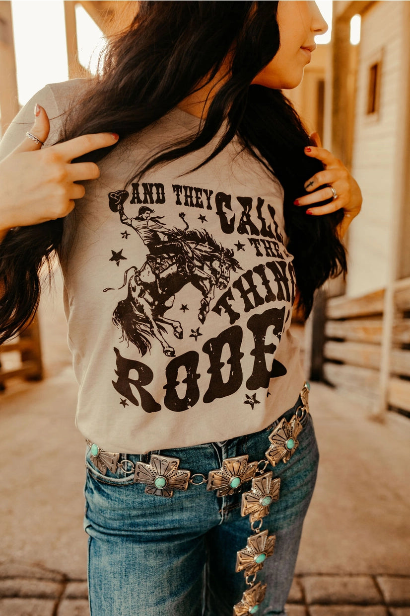 Junkie | T-Shirt | Call The Thing Rodeo | Large