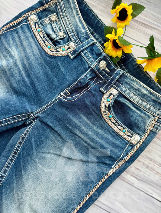 Miss Me | Turquoise Stones | 27x34