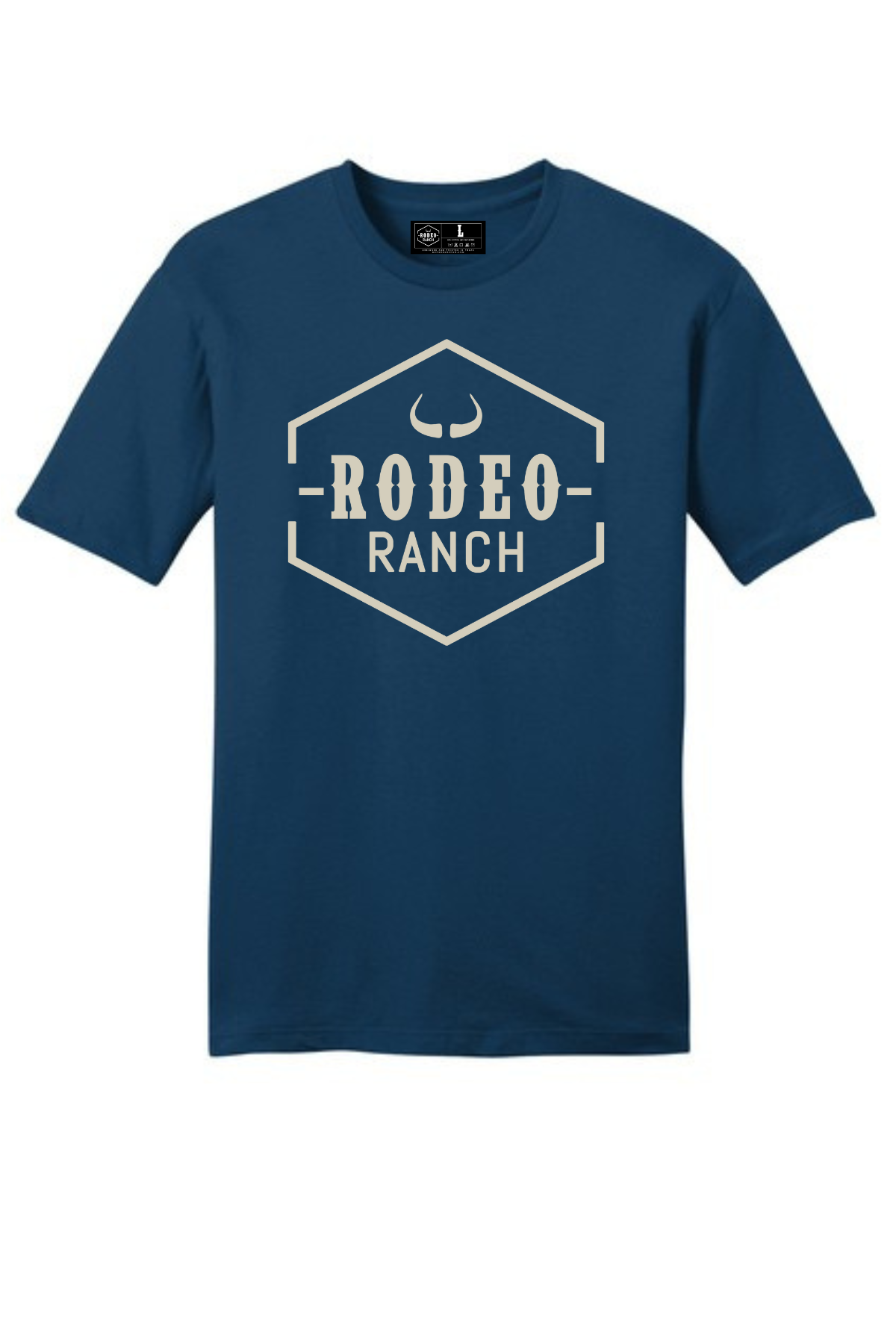 Rodeo Ranch | T-Shirt | Classic Logo Neptune Blue