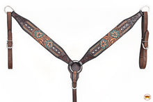 Load the image into the gallery, BIENTÔT DISPONIBLES | Ensemble | Explosion Turquoise & Buckstitch Blanc