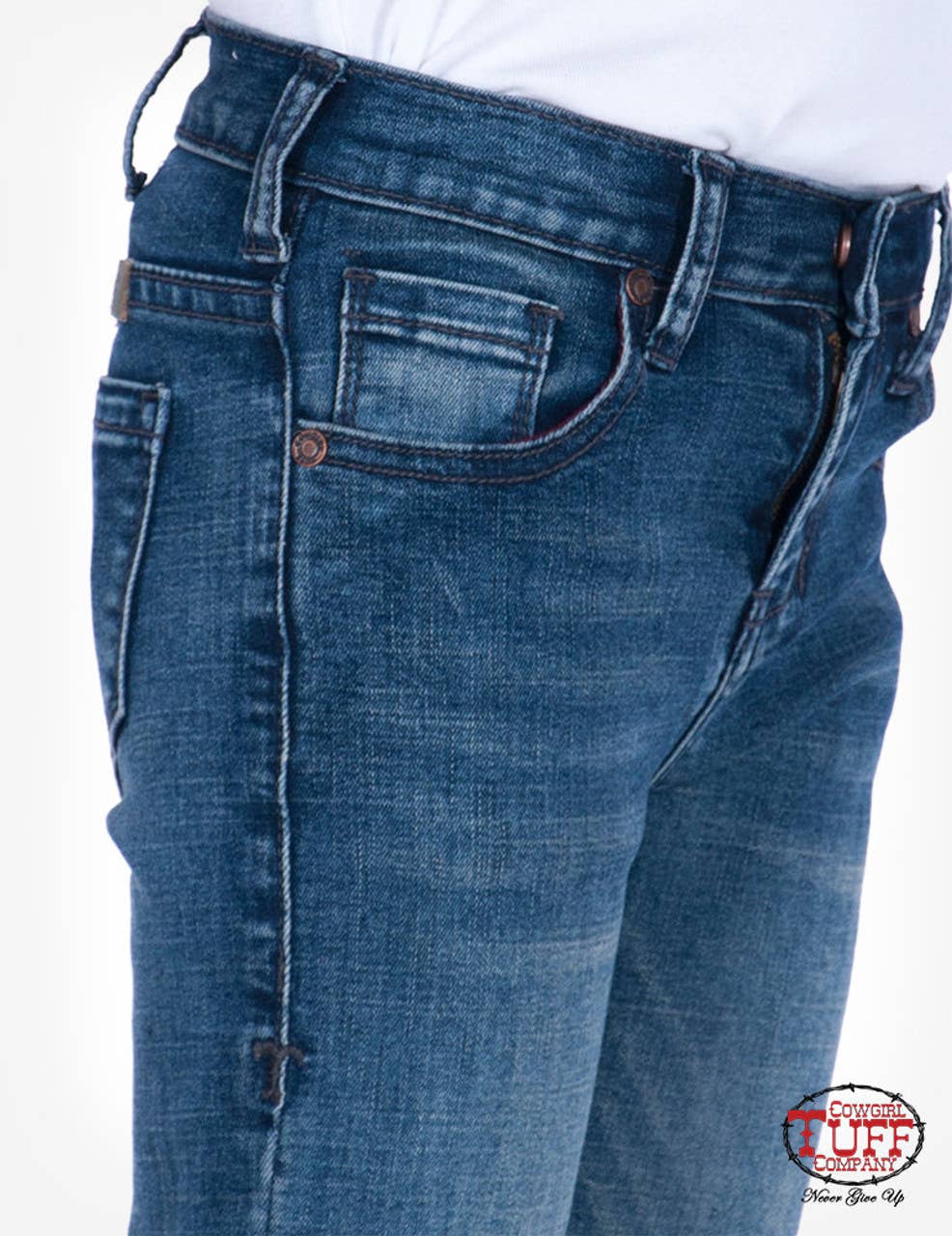 Cowgirl Tuff | Just Tuff Girl's Medium Trouser