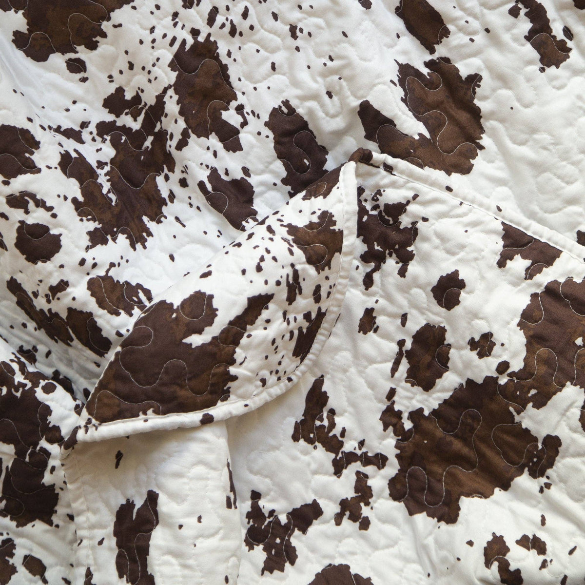 Ensemble de Lit | Wrangler® Cowhide Quilt Set