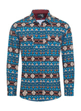Charger l'image dans la galerie, Rodeo Clothing | Chemise | Dark Aztec
