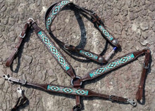 Charger l'image dans la galerie, Ensemble | Navajo Turquoise & Or