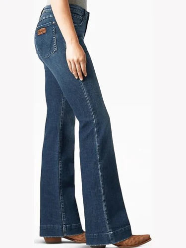 Wrangler | Retro Mae Wide West Trouser | 15x32