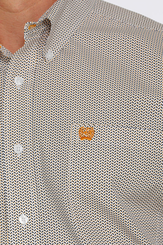 Cinch | Shirt | Gold Chevron