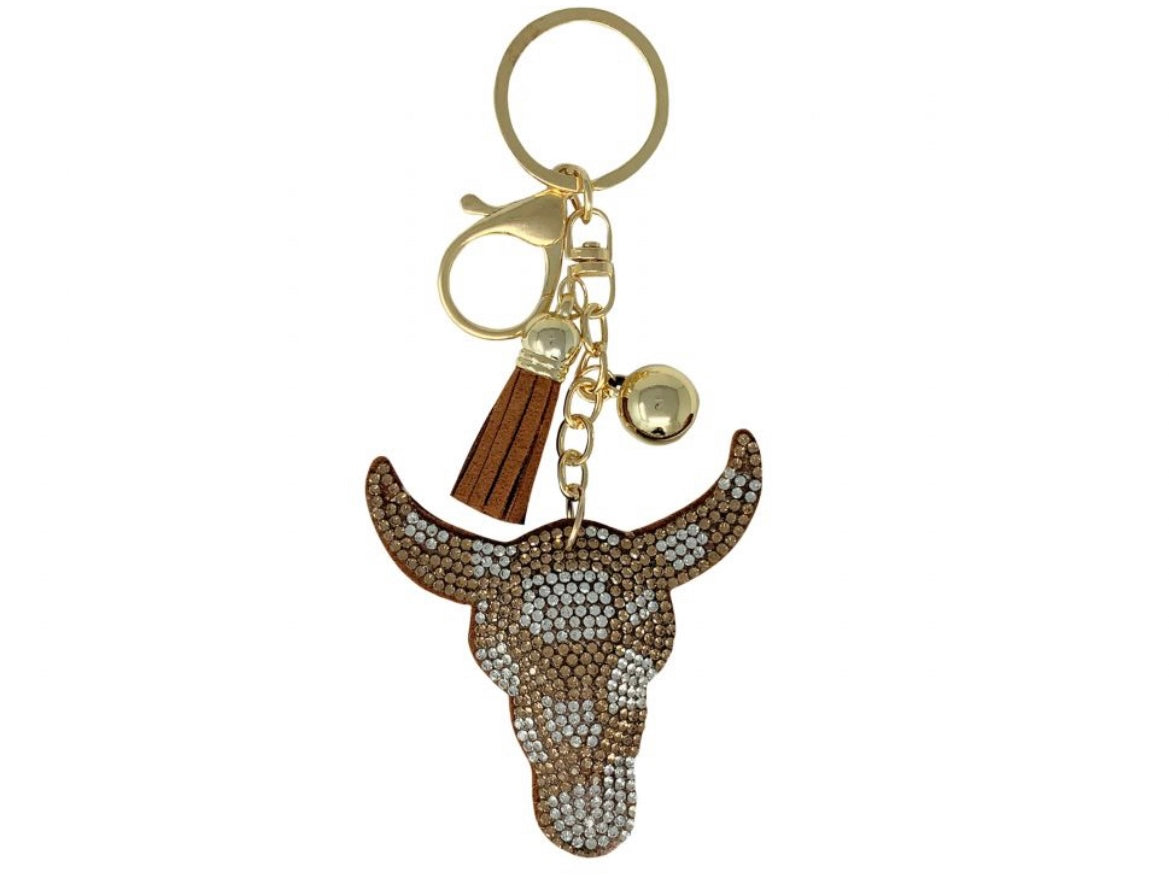 Key Chain | Steer Skull