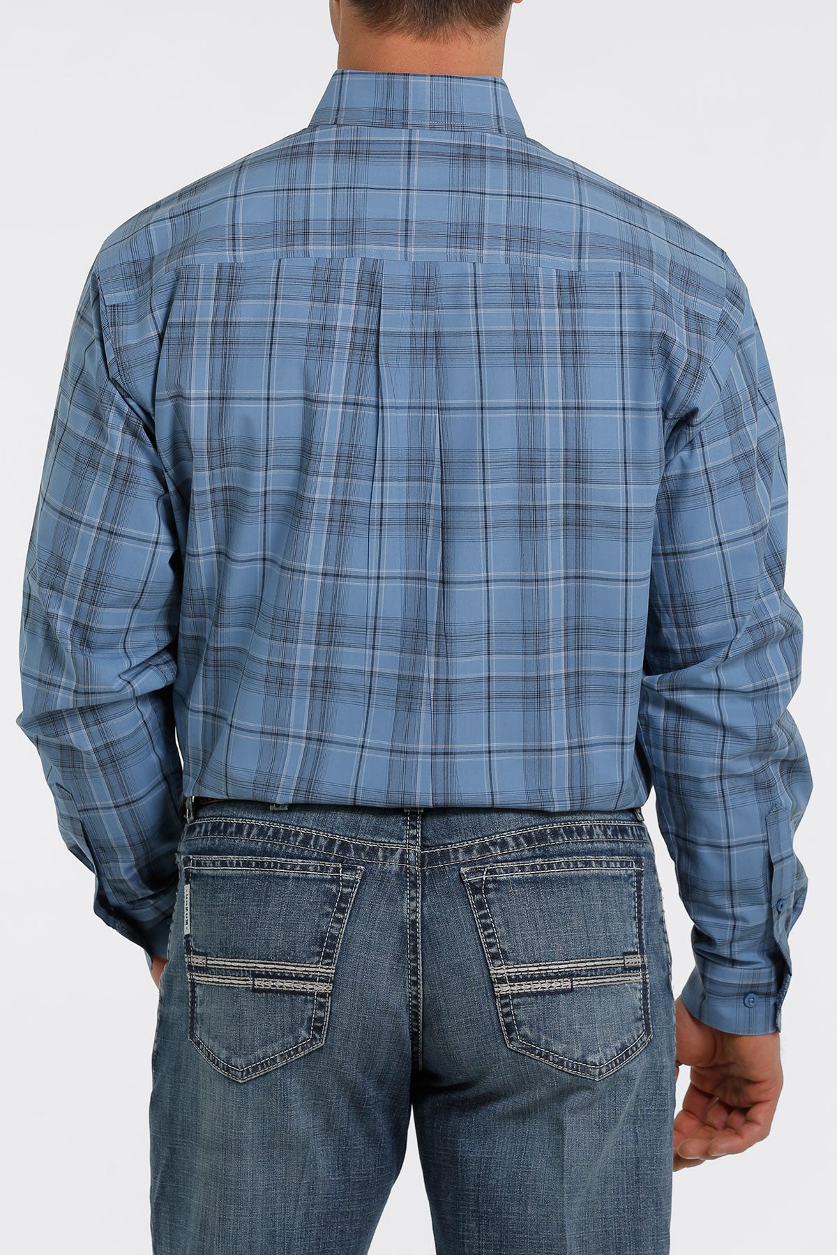 Cinch | Shirt | Blue Plaid | Large