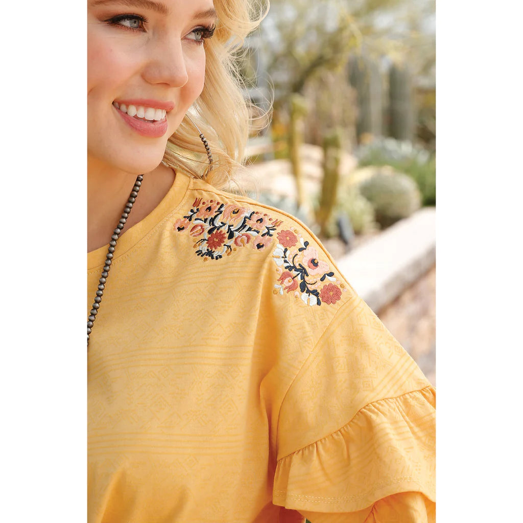 Cruel Girl | Knit Top | Yellow