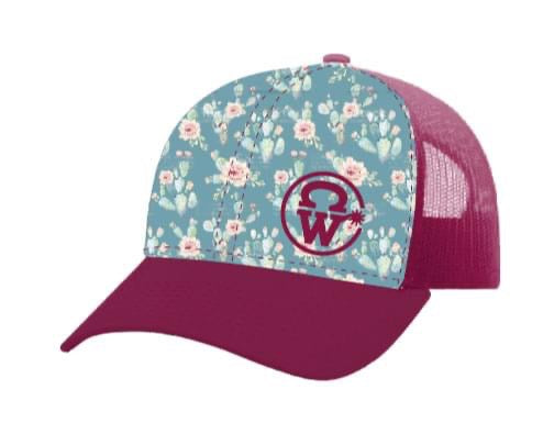 Crowellz | Casquette Ponytail | Cactus Rouge