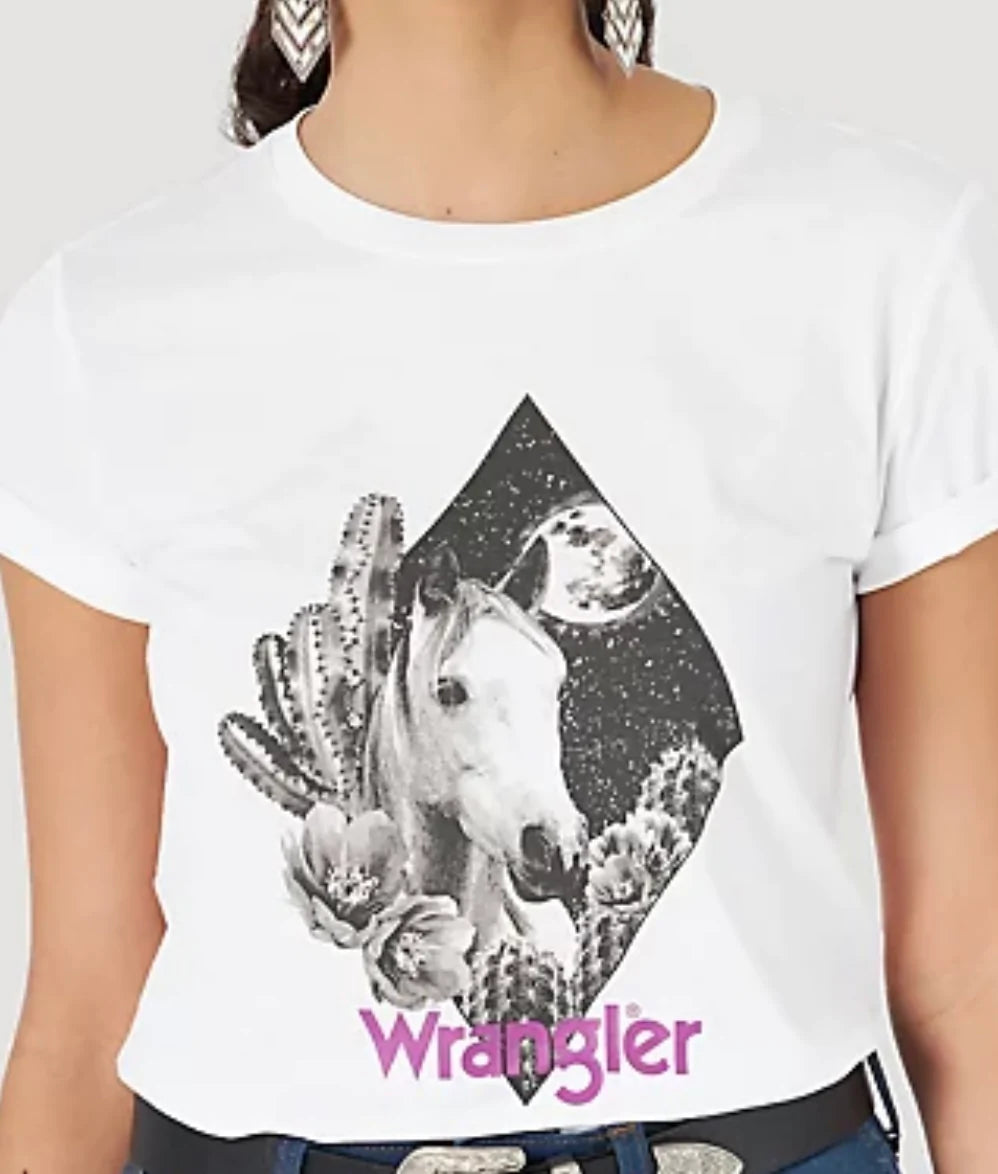Wrangler | T-Shirt | Retro Moon (M & L)