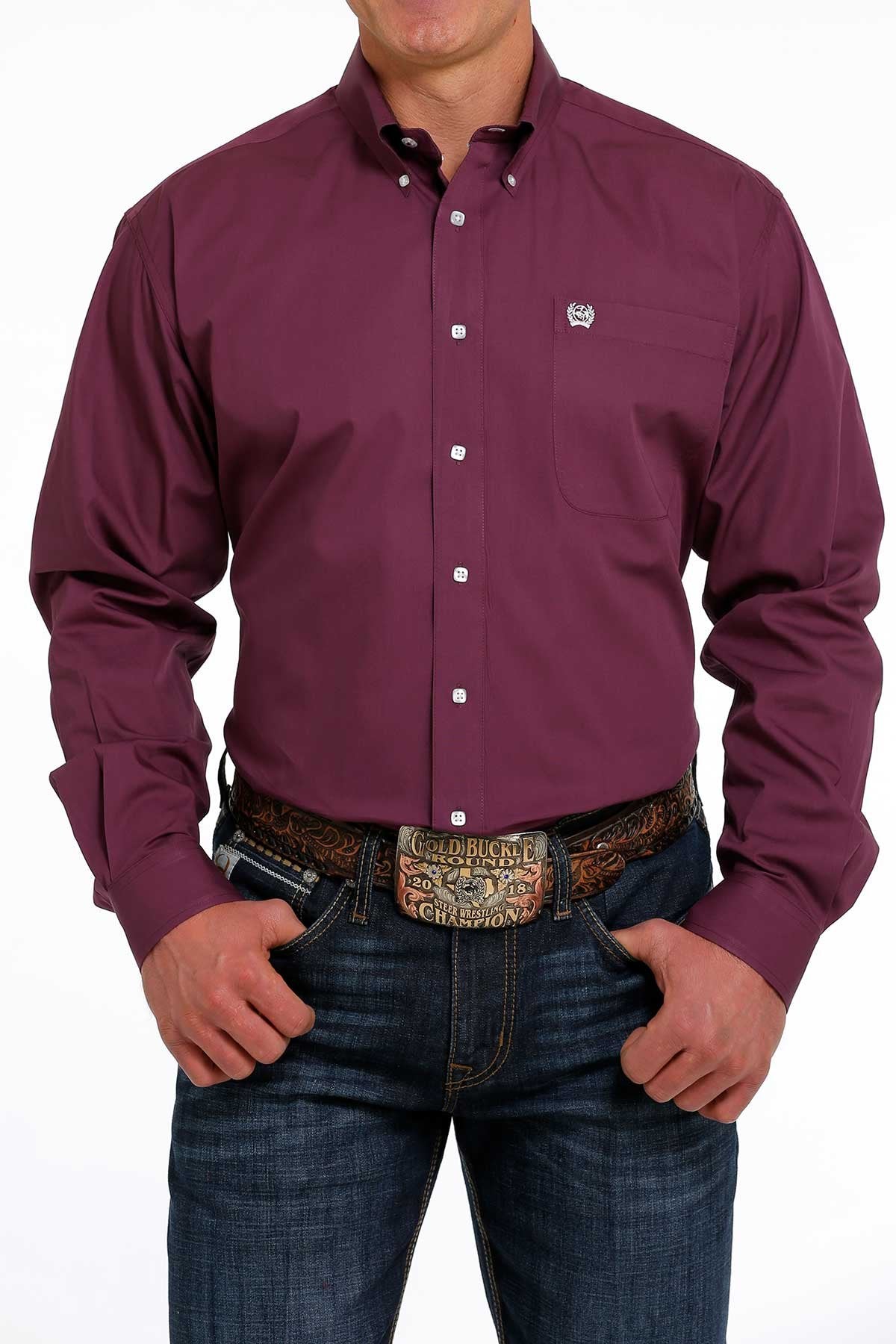 Cinch | Shirt | Purple Paisley