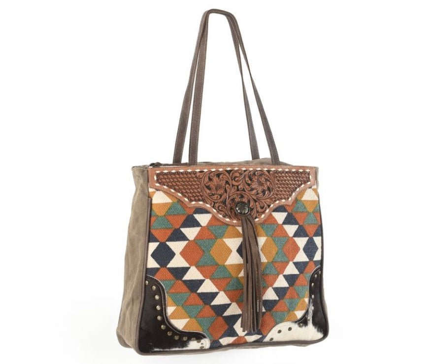 Handbag | Vintage Canva Rug