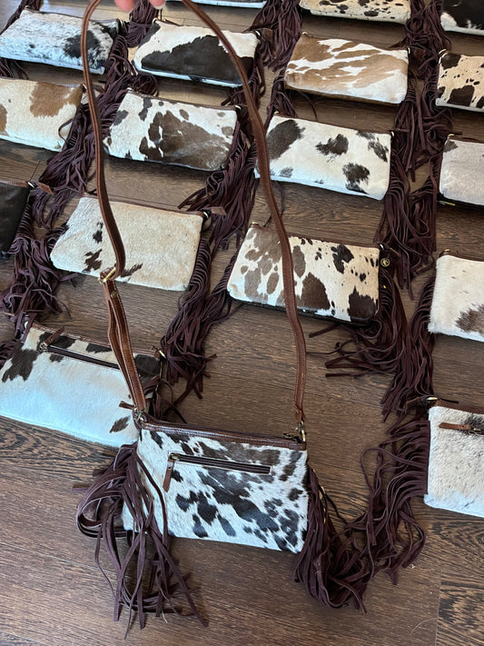 Crossbody Bag | Cowhide & Fringes