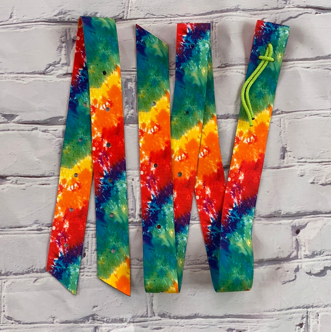 Latigo Set | Neon Tie Dye
