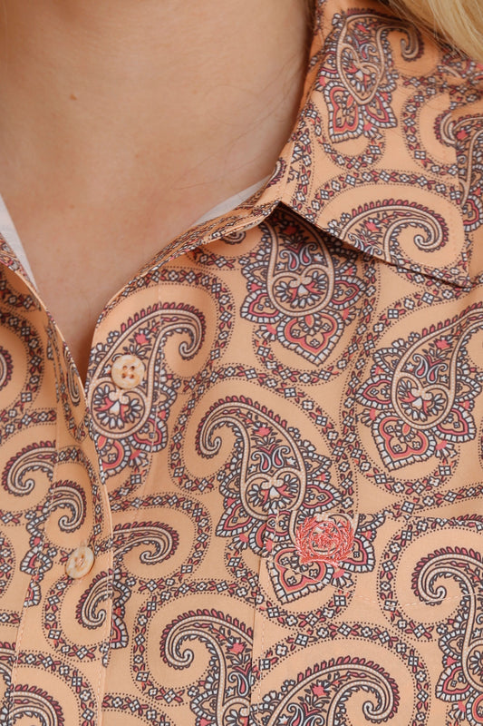 Cinch | Shirt | Salmon Paisley