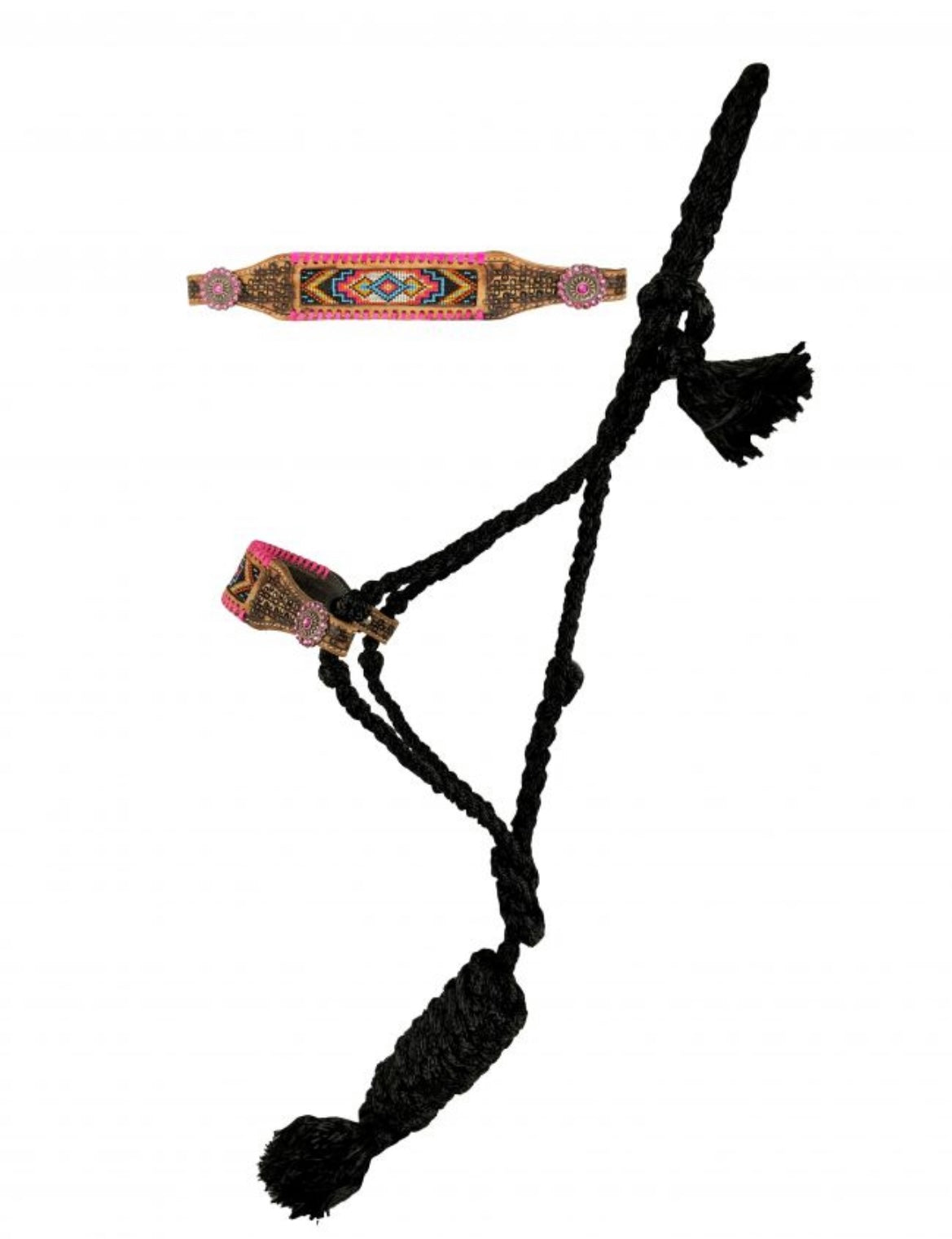 Licol | Mule Tape Noir Noseband