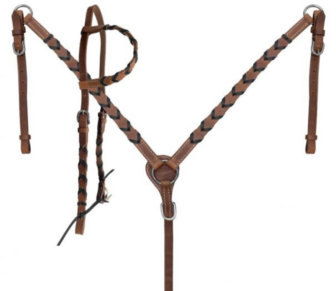 Tack Set | Braided Black