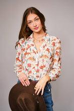 Charger l&#39;image dans la galerie, Blue B | Chemise | Western Printed
