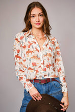 Charger l&#39;image dans la galerie, Blue B | Chemise | Western Printed
