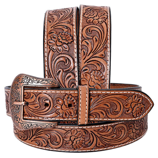 Ceinture | Floral Tooled Unisex