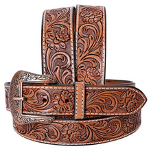 Charger l&#39;image dans la galerie, Ceinture | Floral Tooled Unisex
